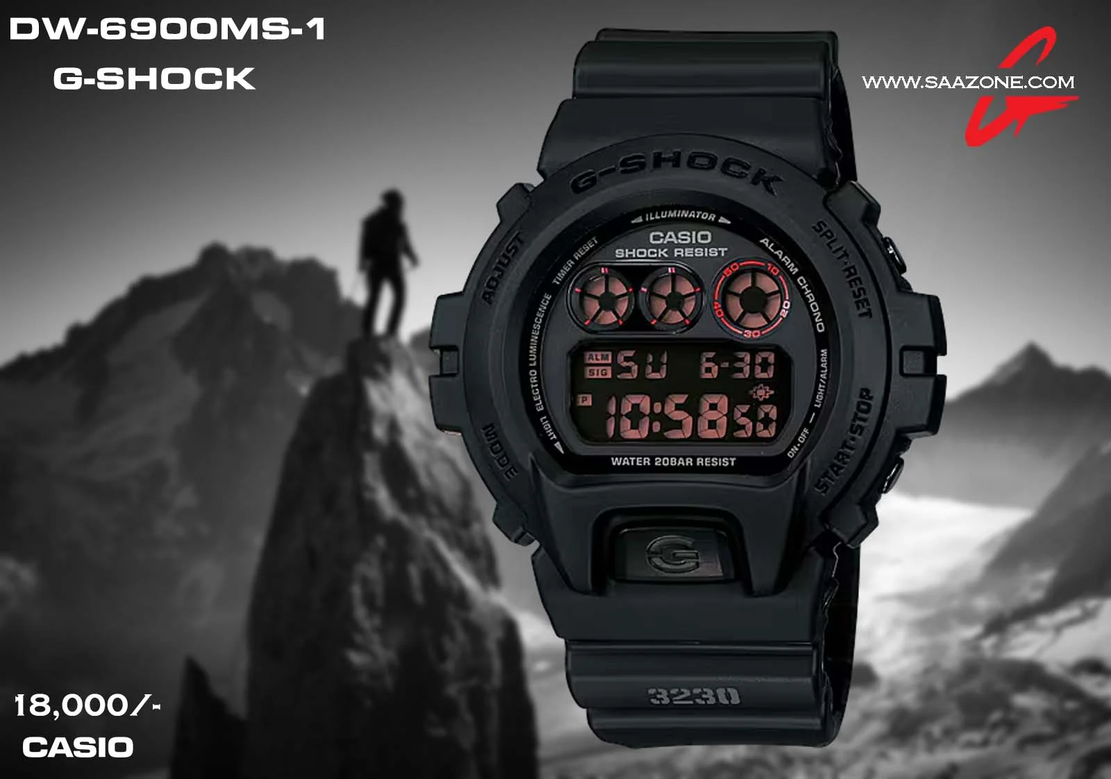 Casio G-SHOCK DW-6900MS-1DR