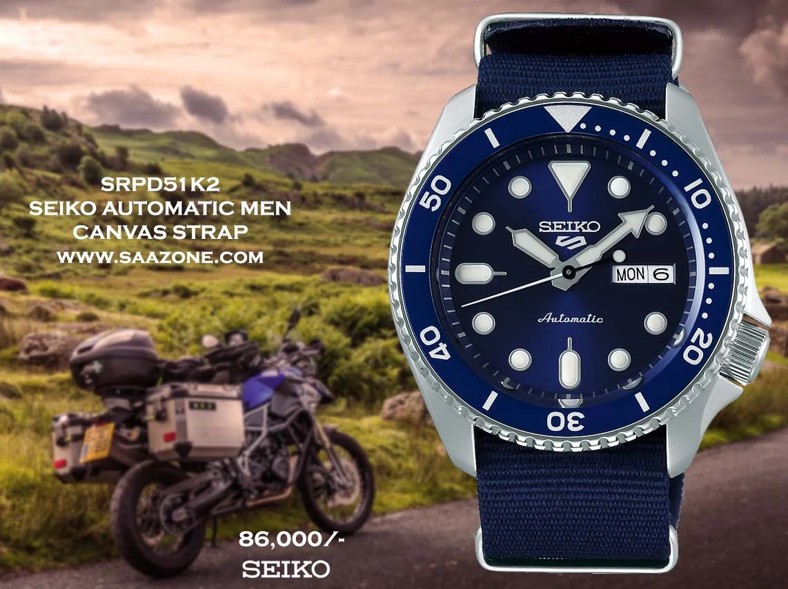 Seiko 5 Sports SRPD51K2 from the SaaZone collection