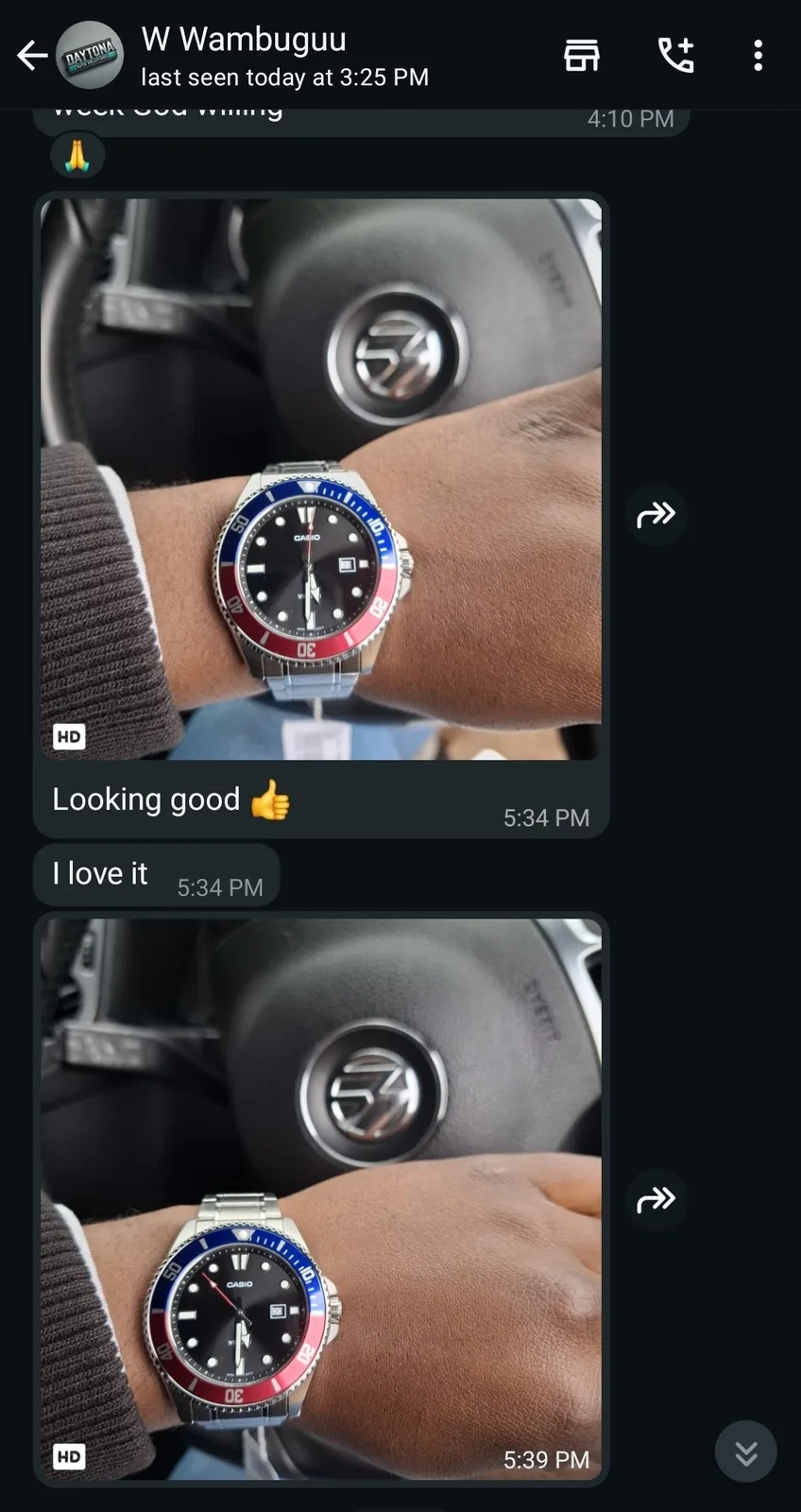 Genuine SaaZone customer conversation