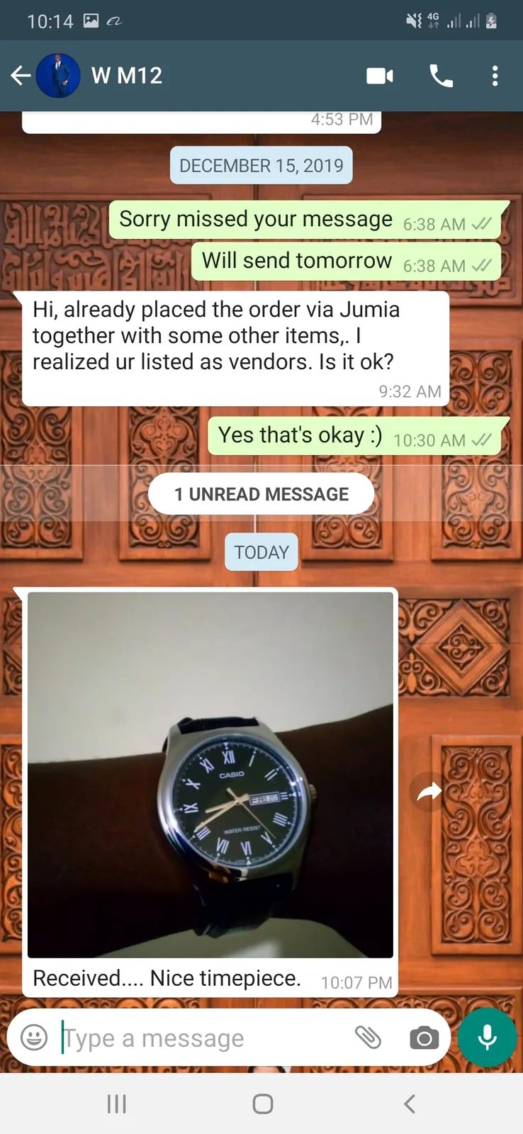 Genuine SaaZone customer conversation