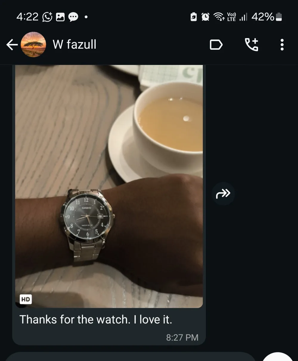 Genuine SaaZone customer conversation