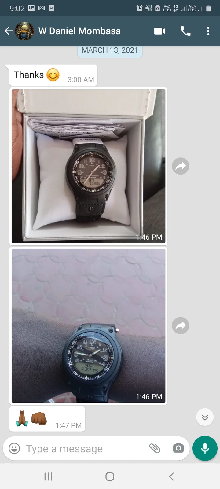 Genuine SaaZone customer conversation