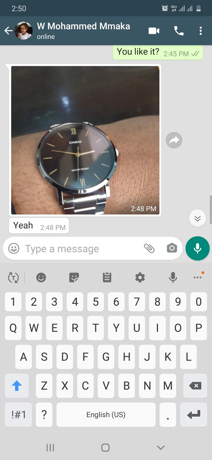 Genuine SaaZone customer conversation